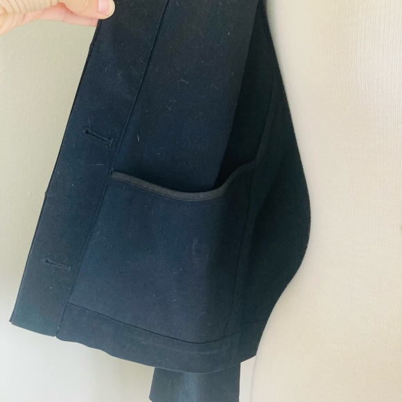 Women's Talbots Petites Button Front Stretch Cropped Jacket - Picture 7 of 7